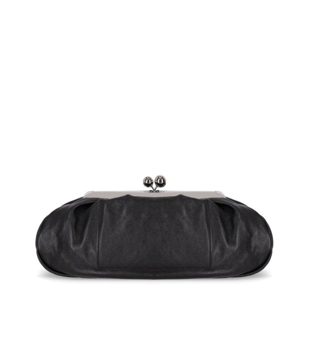 Max Mara Cristin Large Black Clutch