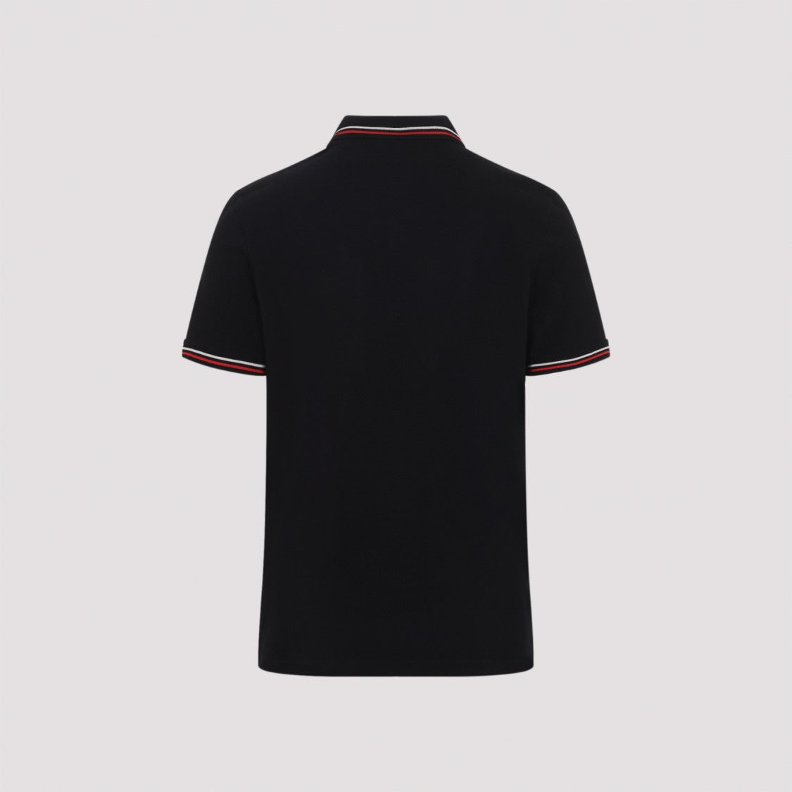 Valentino Polo Shirt With Structured Collar And Contrasting Stripes