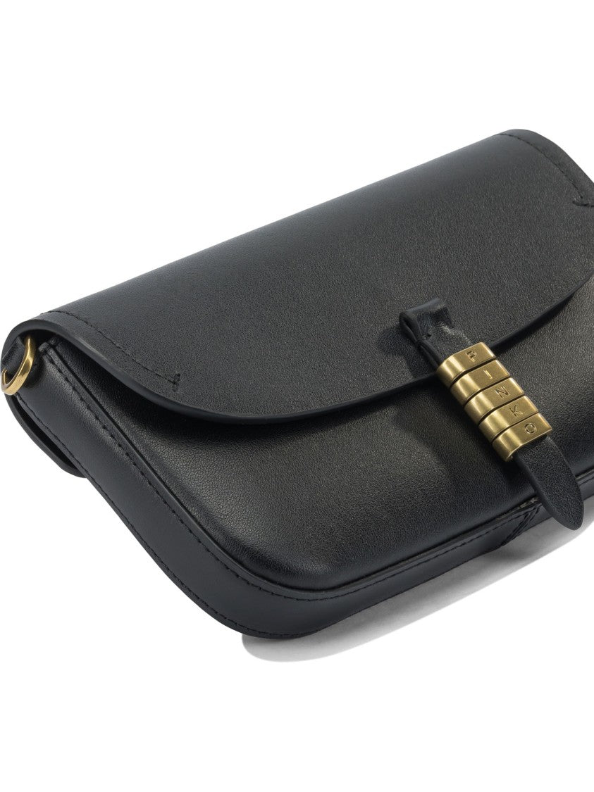 Pinko Leather Crossbody Bag