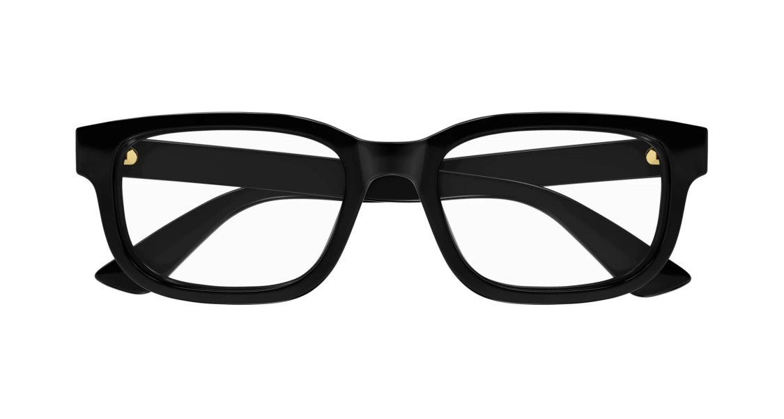 Gucci Eyeglasses Gg1584o 001 Black Black Transparent 53/18/145