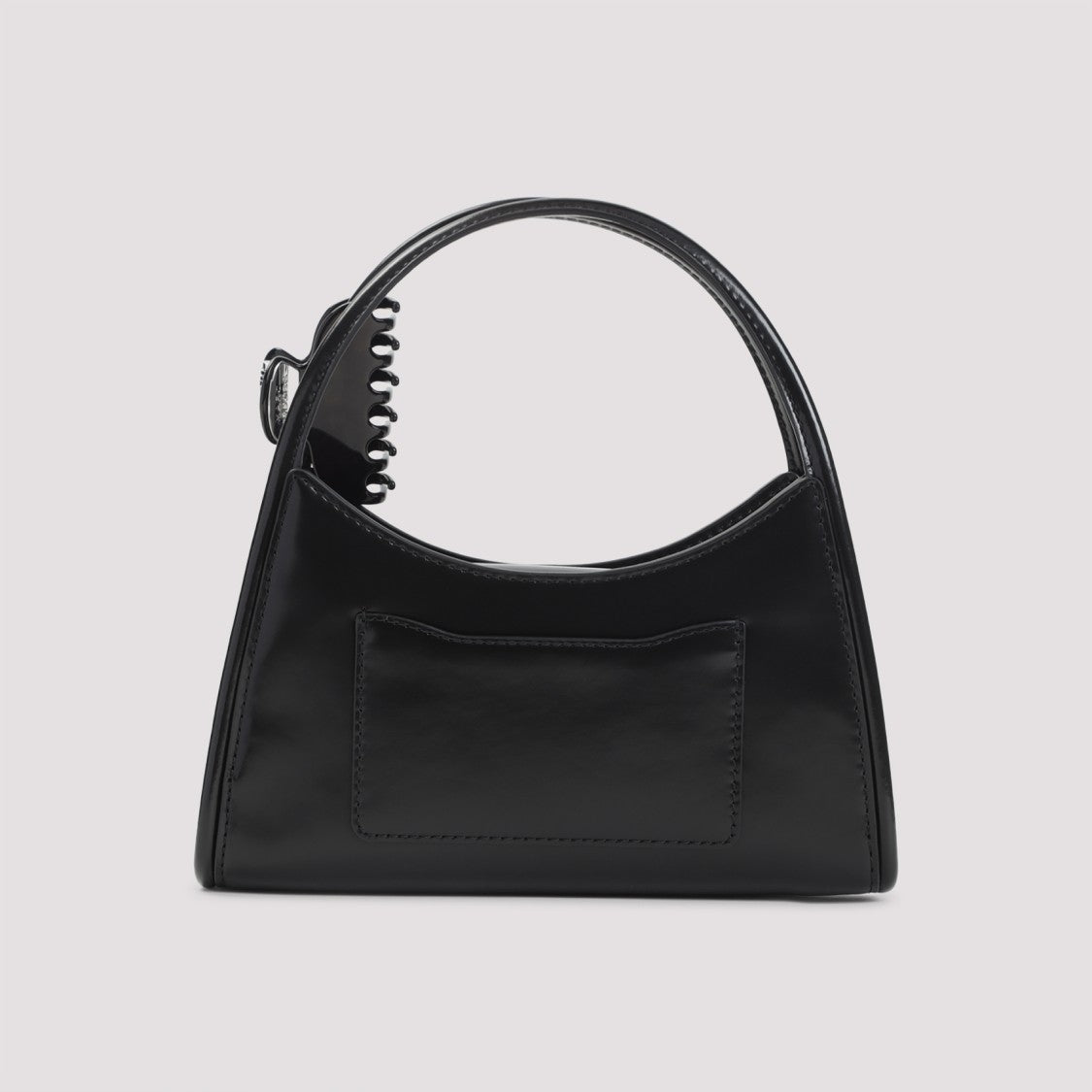 Marc Jacobs Black Cow Leather The Claw Clip Crossbody Bag