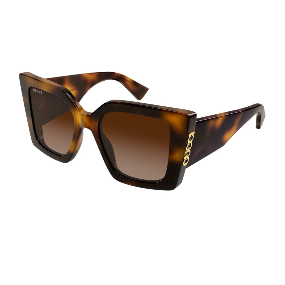 Kering Eyewear S.P.A. Havana Gg2039s Recycled Acetate Sunglasses