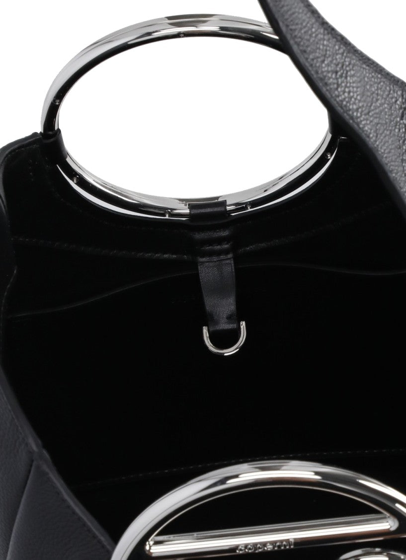 Coperni Hobo Bag With Carabiner Closure And Internal Pocket