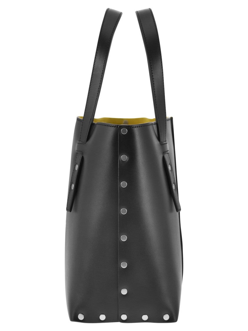 Fabiana Filippi Leather And Studded Tote Bag