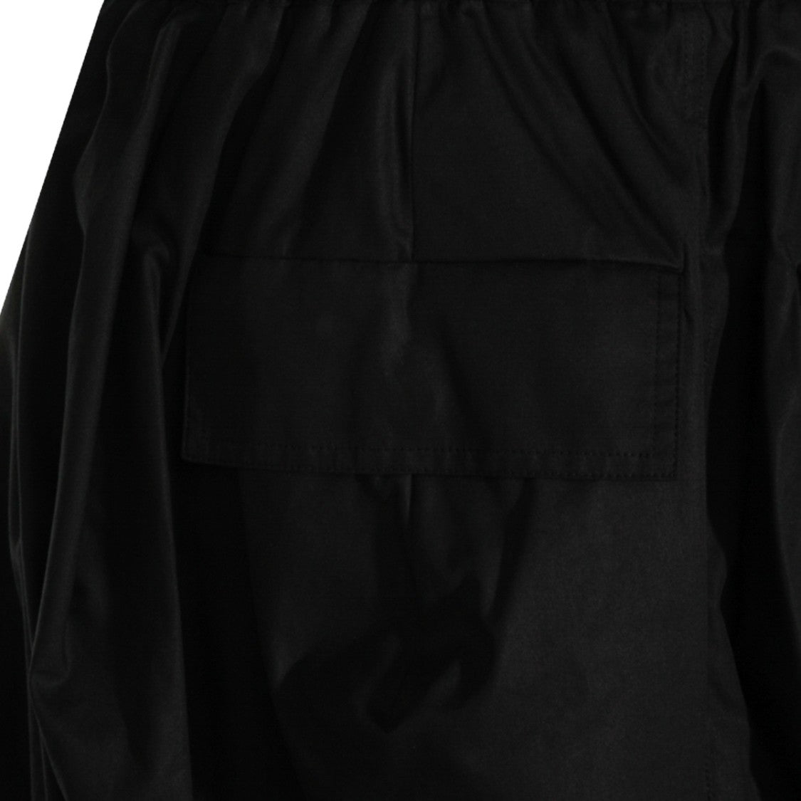 Vivienne Westwood Balloon-Fit Black Cotton Trousers With Elastic Waistband