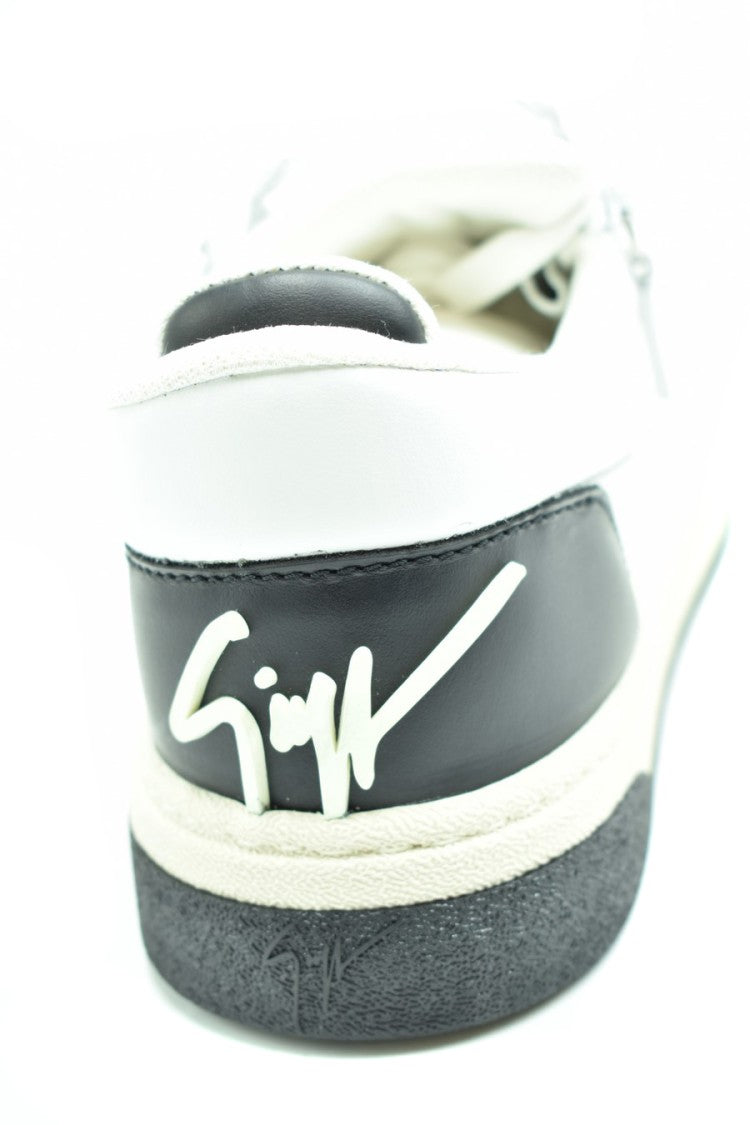 Giuseppe Zanotti White Leather Sneakers