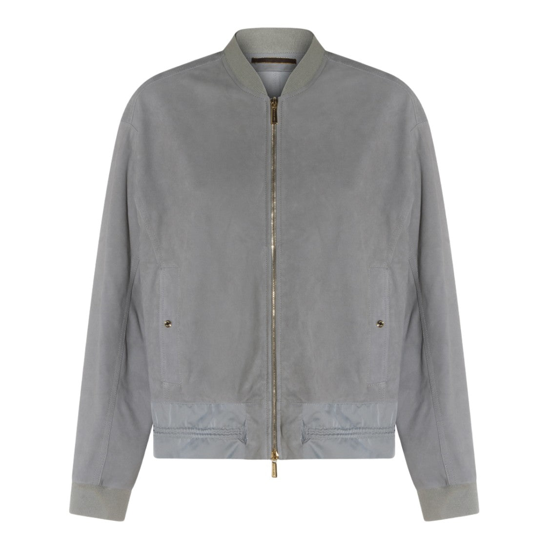 Moorer Matte Finish Jacket With Textured Panel