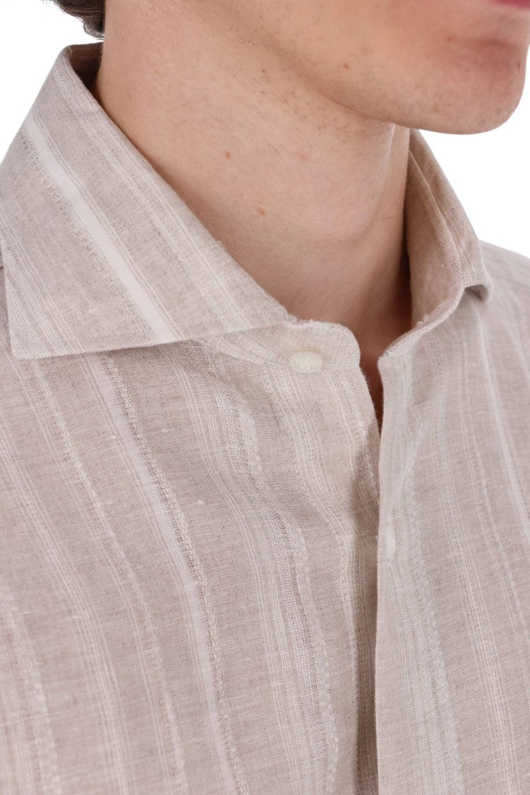 Barba Dandylife Woven Linen Shirt