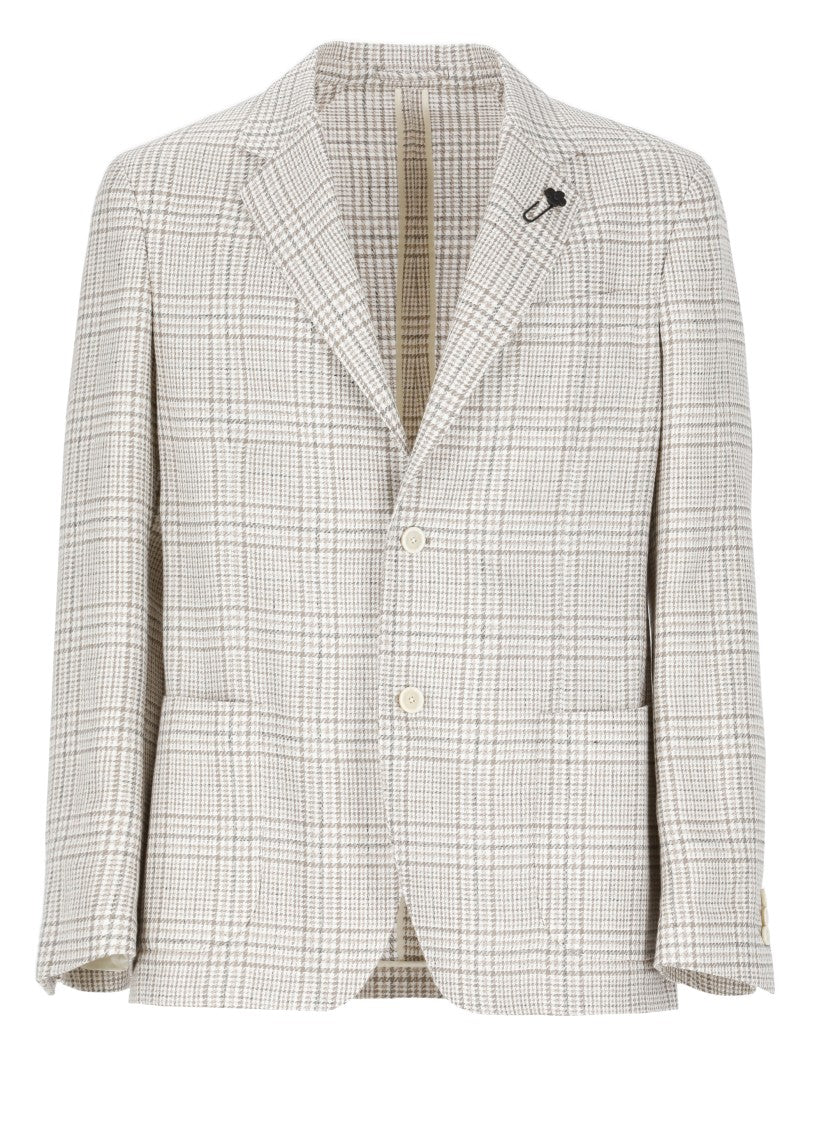 Lardini Beige Cotton Jacket