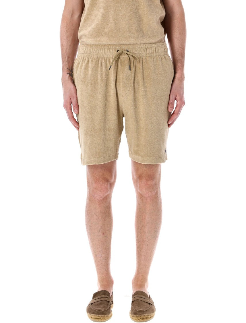 Polo Ralph Lauren Terry Bermuda Shorts With Elastic Waistband
