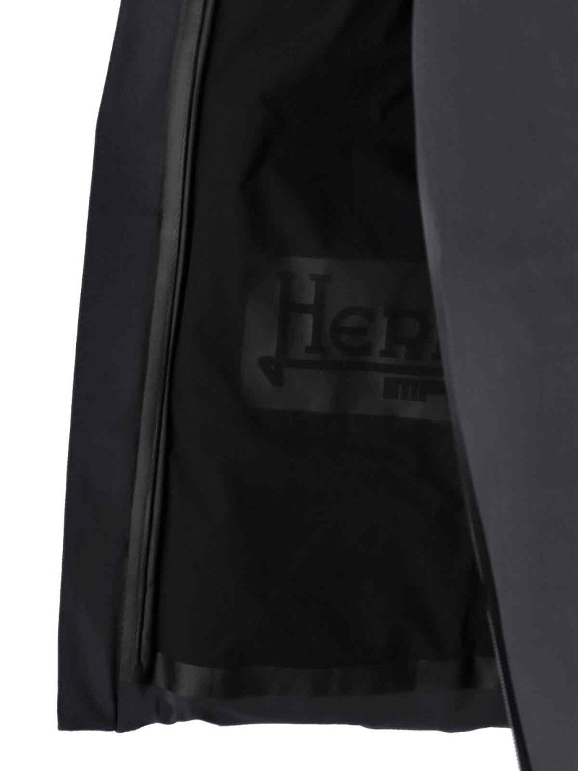 Herno Black Functional Wardrobe Goose Down Down Jacket
