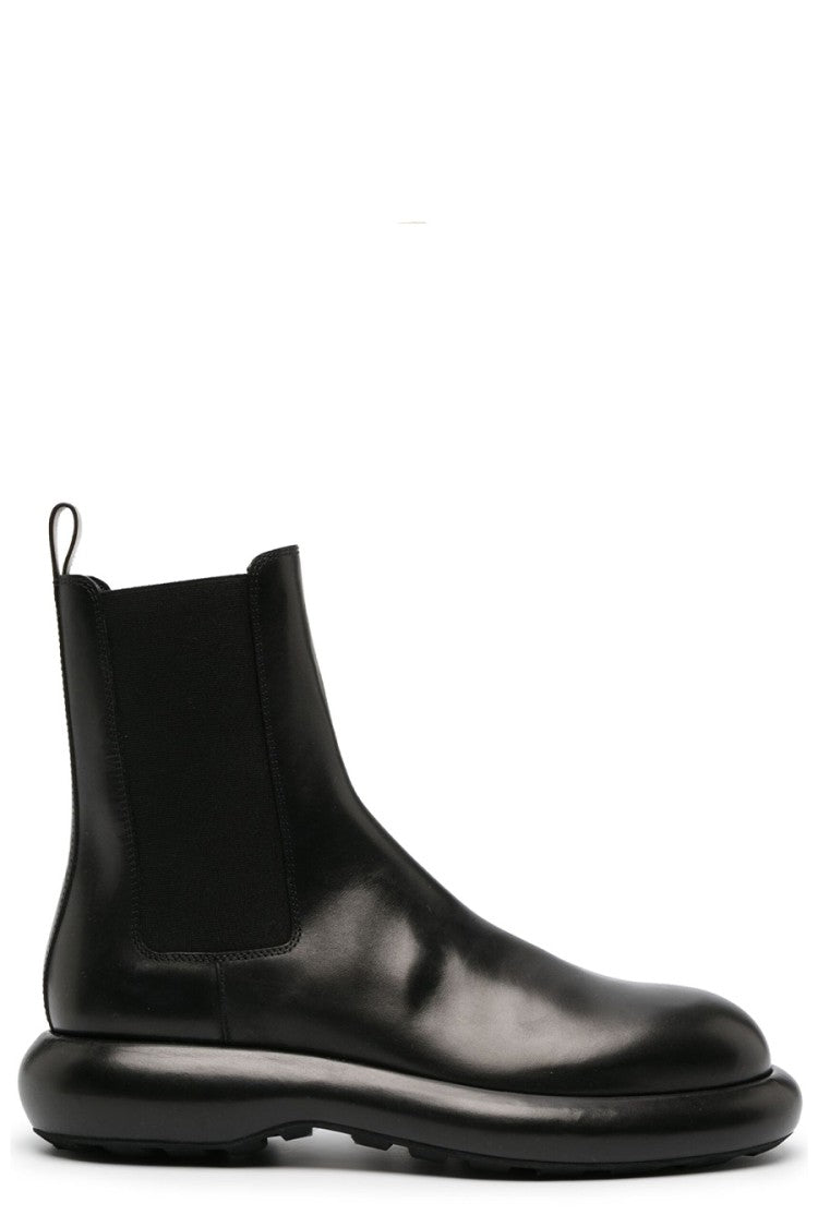 Jil Sander Black Calf Leather Boots
