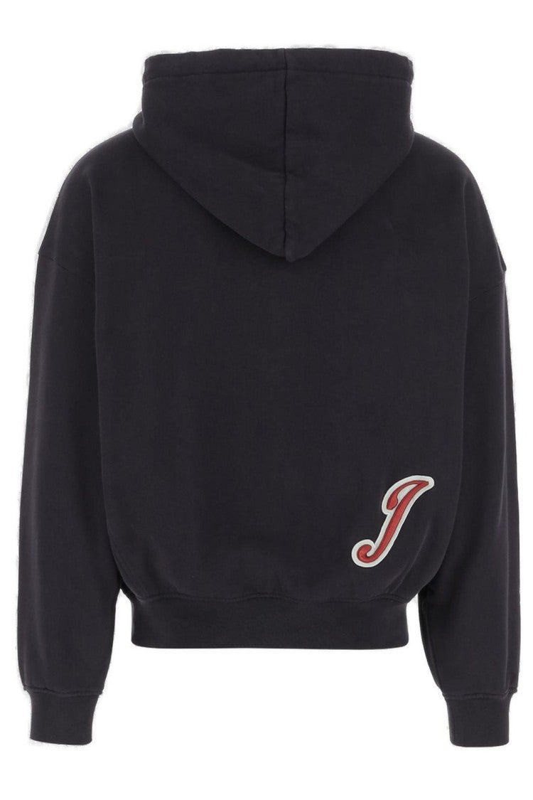 Jacquemus Relaxed Fit Black Hoodie