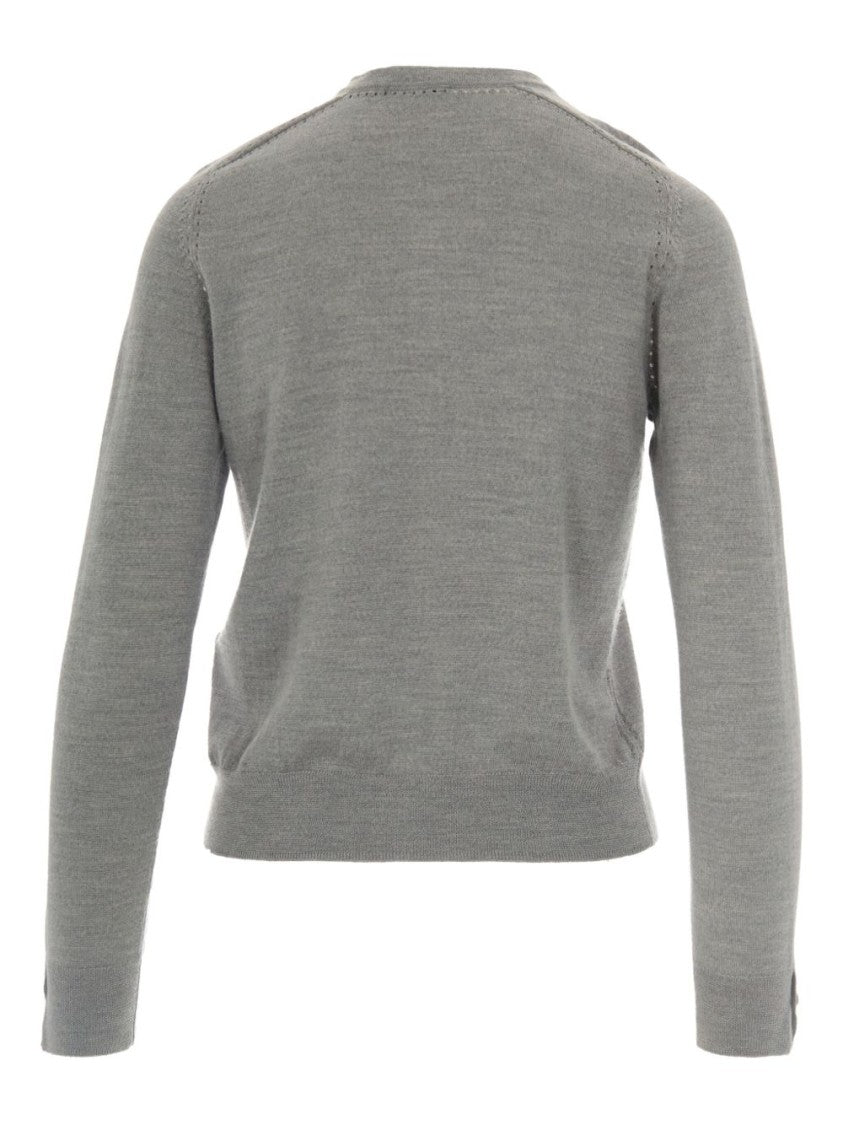 Liu Jo Finely Knit Grey Sweater
