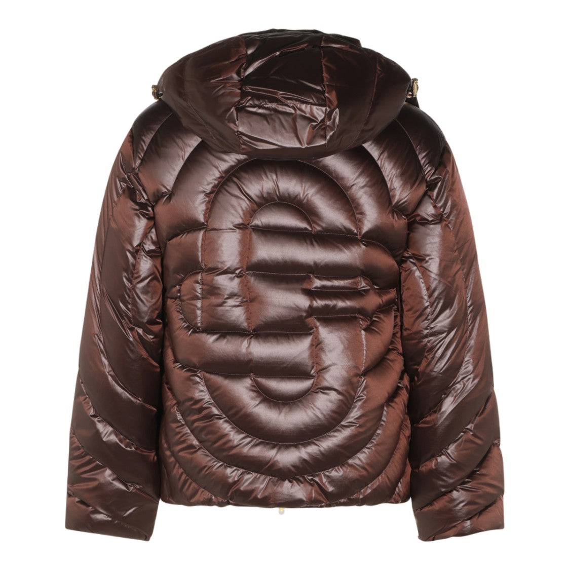 Casablanca Glossy Padded Jacket With Distinctive Quilted Design
