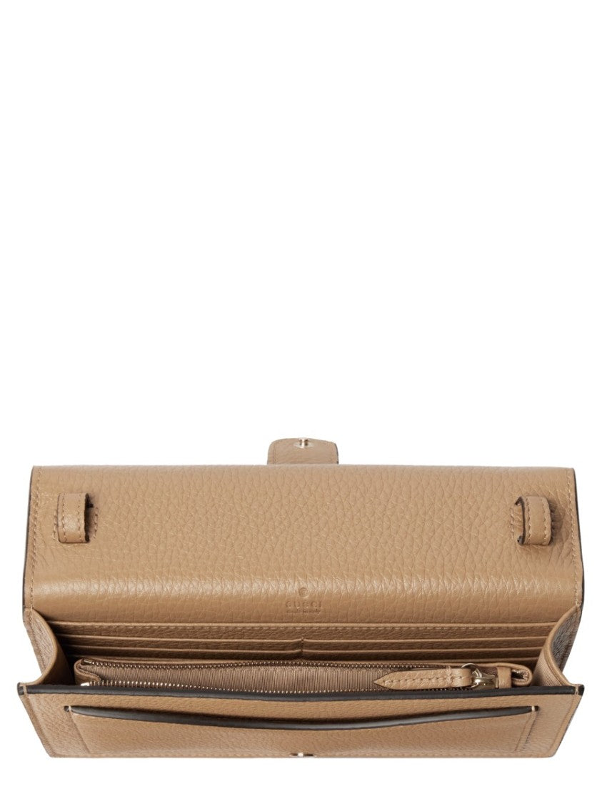Gucci Dionysus Textured Calfskin Wallet