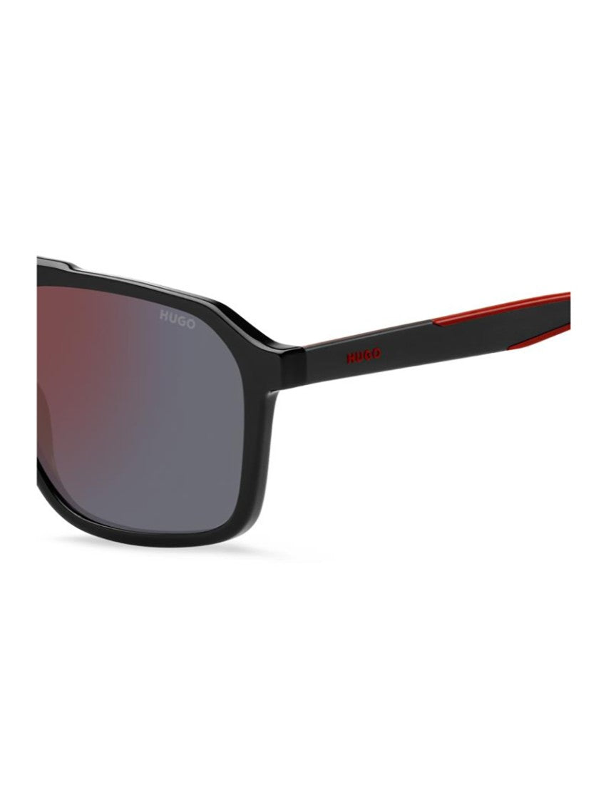 Hugo Boss Angular Frame Hugo Boss Sunglasses With Dual-Tone Design