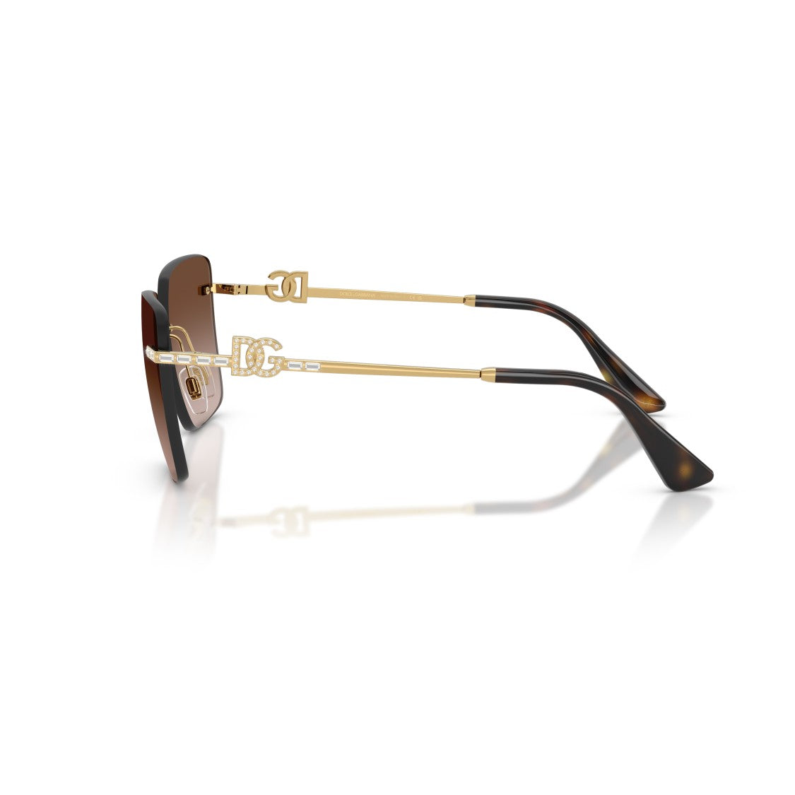 Dolce & Gabbana 0Dg2332b Rimless Sunglasses