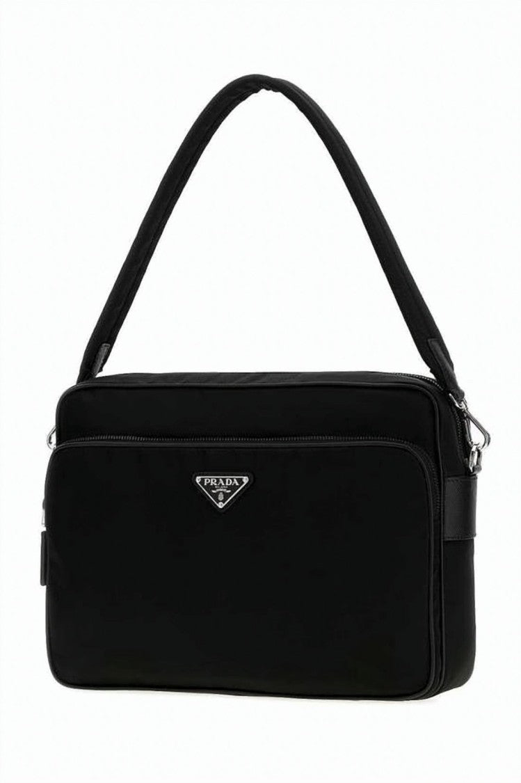 Prada Rectangular Crossbody Bag In Recycled Polyamide