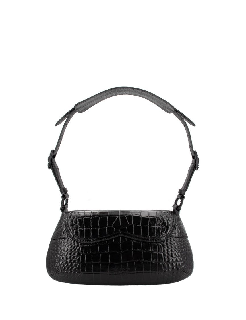 Pinko Black Limousine Block Color Shoulder Bag