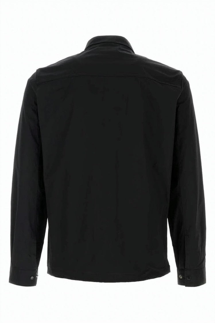 C.P. Company Gabardine Zip-Up Overshirt With Classic Collar
