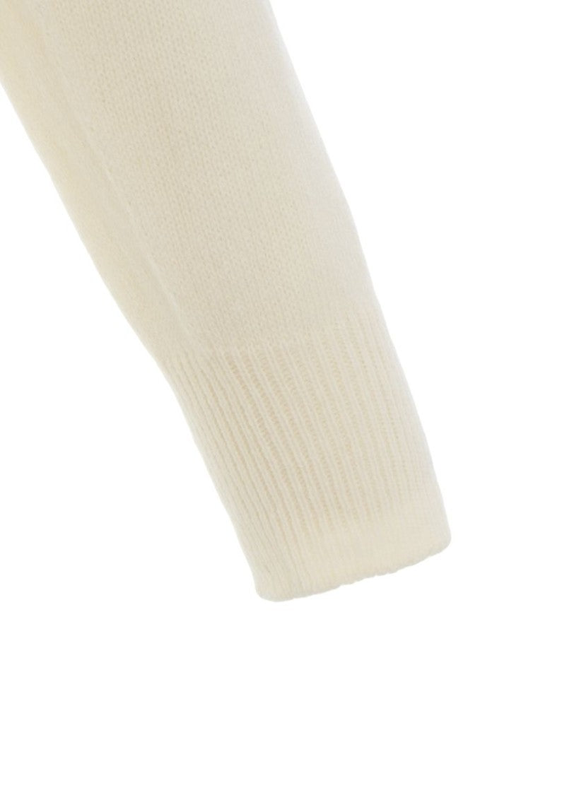 Amaranto Polo Collar Knit Sweater In Luxurious Wool And Cashmere Blend