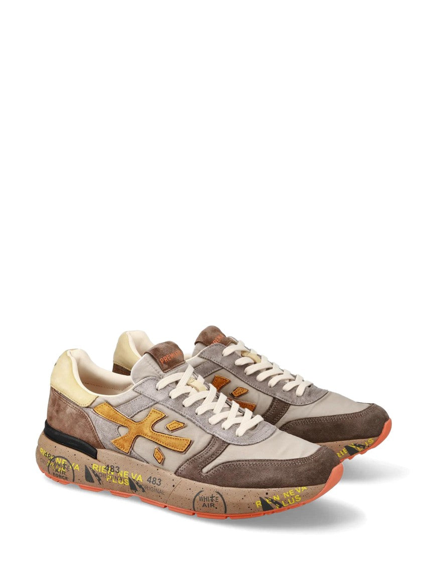 Premiata Layered Design Sneakers