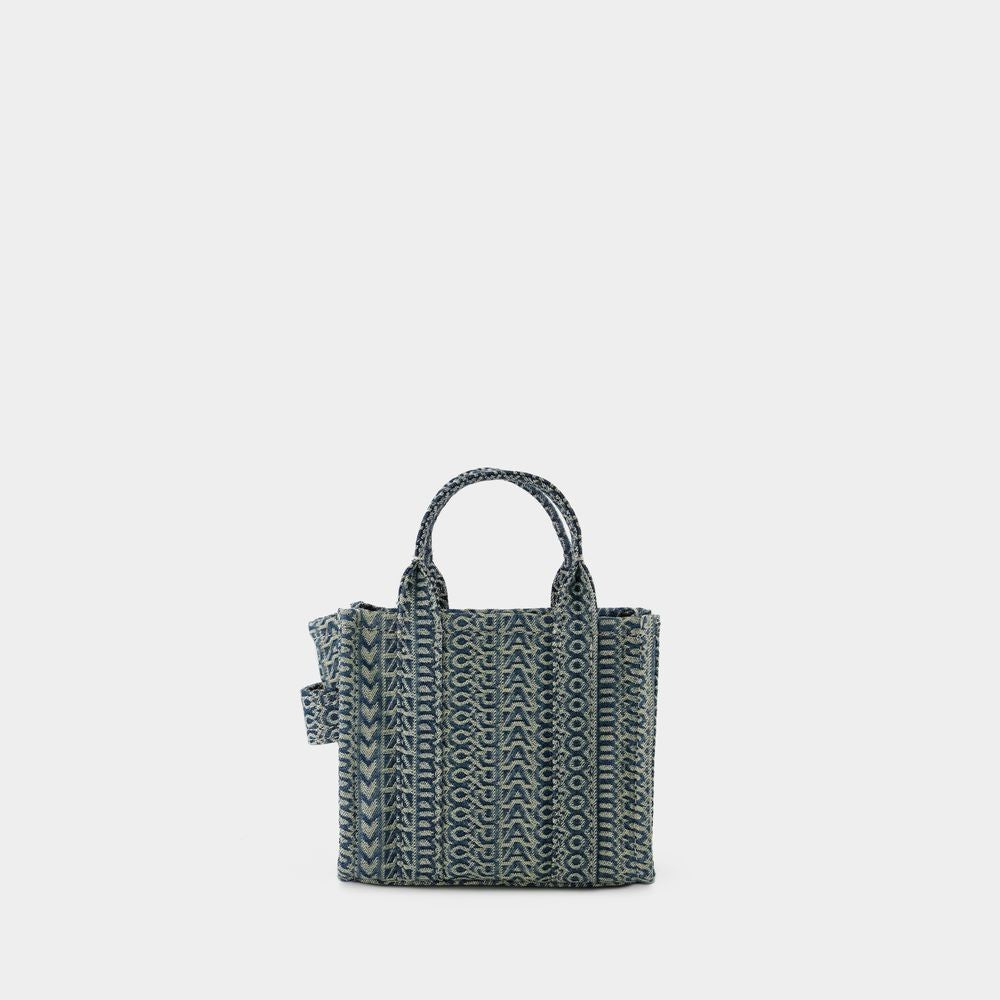 Marc Jacobs The Micro Tote Bag - Cotton - Blue