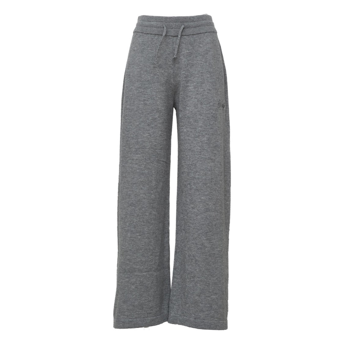 Autry Soft Wool Drawstring Straight-Leg Sweatpants