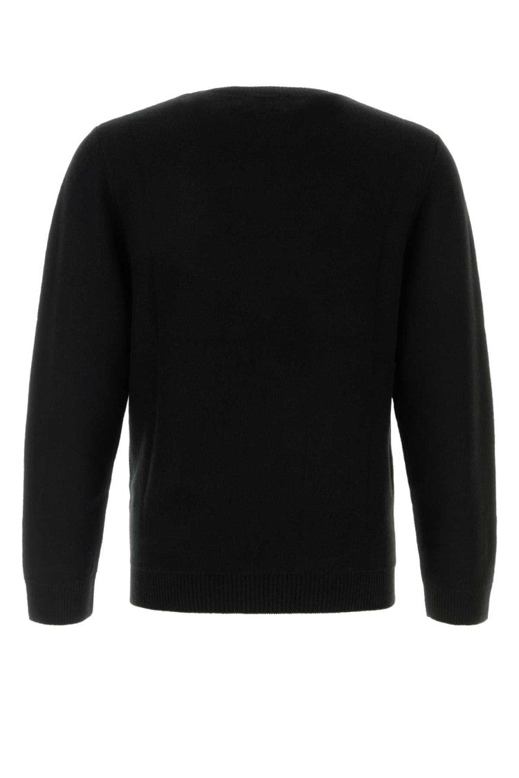 Le Kasha Black Cashmere Sweater