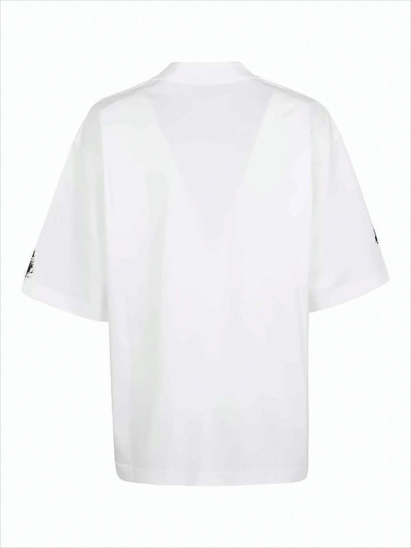 Marni Short-Sleeved T-Shirt With Abstract Graphic Print