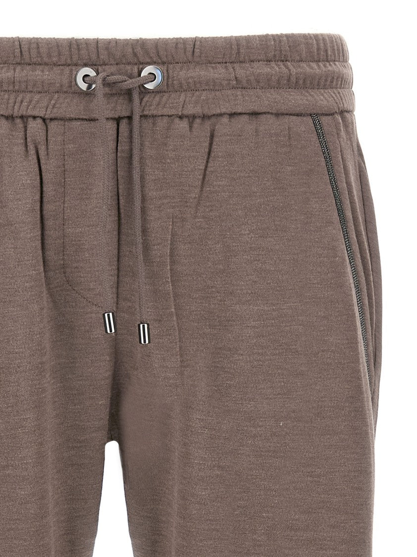 Brunello Cucinelli 'Shiny Pocket Detail' Joggers
