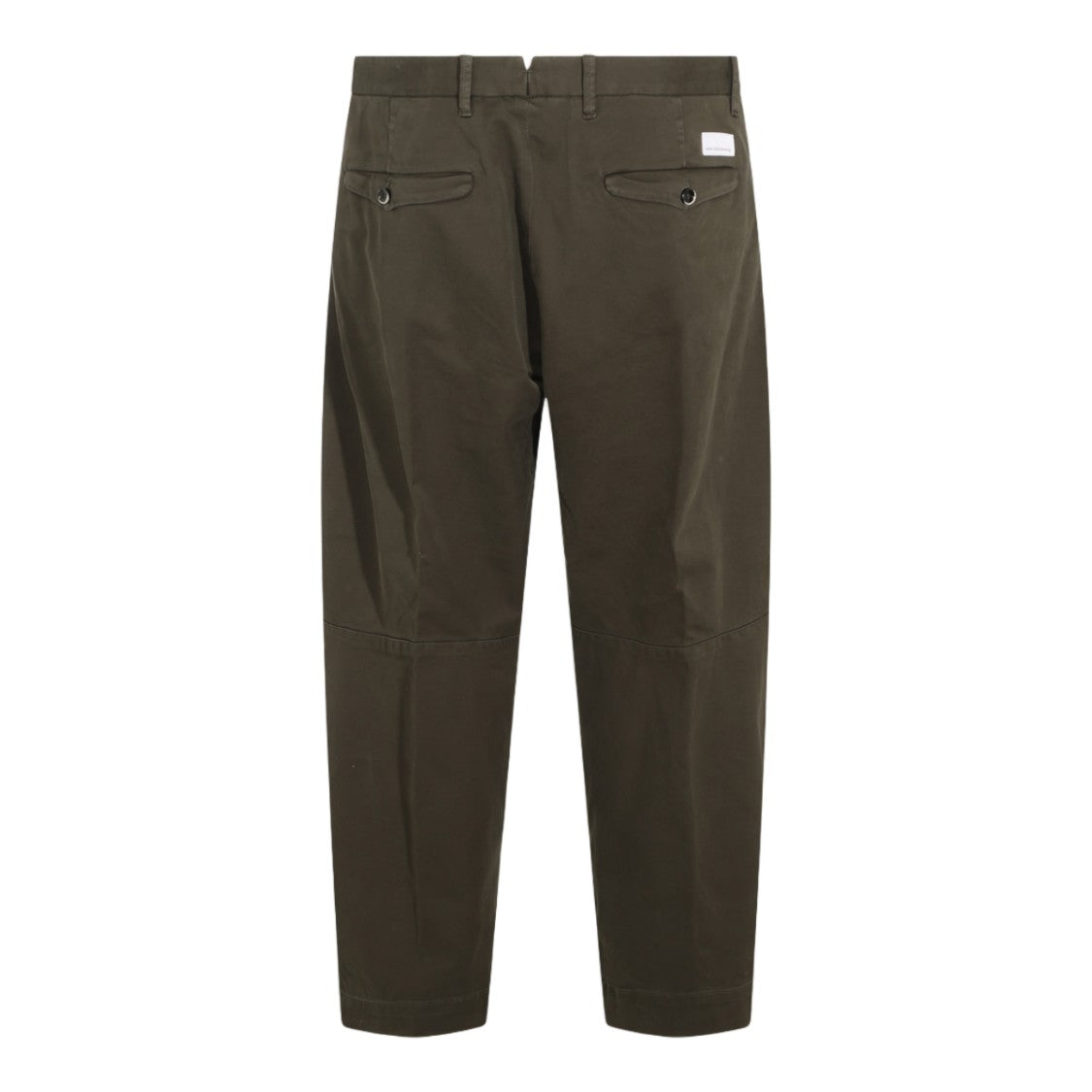 Nine In The Morning Pleated Mid-Rise Straight-Leg Casual Pants