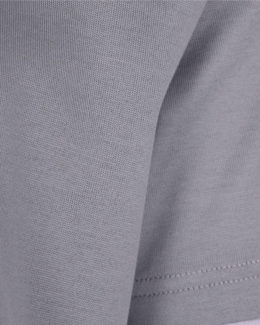 Eleventy Contrast Trim Crewneck T-Shirt