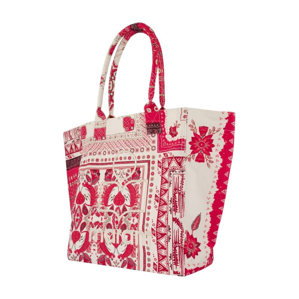Isabel Marant Yenky Ge Shopper Bag - Cotton - Red