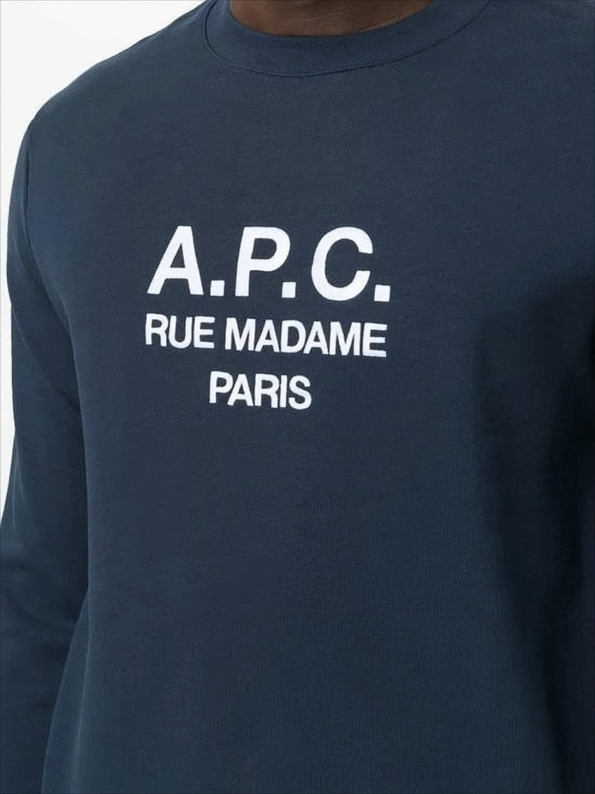A.P.C. Relaxed Fit Long Sleeve T-Shirt