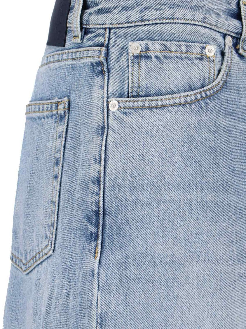 Haikure Wide Jeans – Light Blue