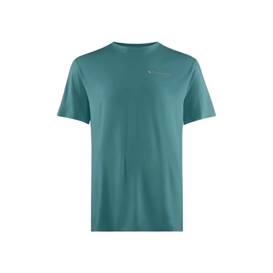 Klattermusen Relaxed Fit Teal T-Shirt With Subtle Logo