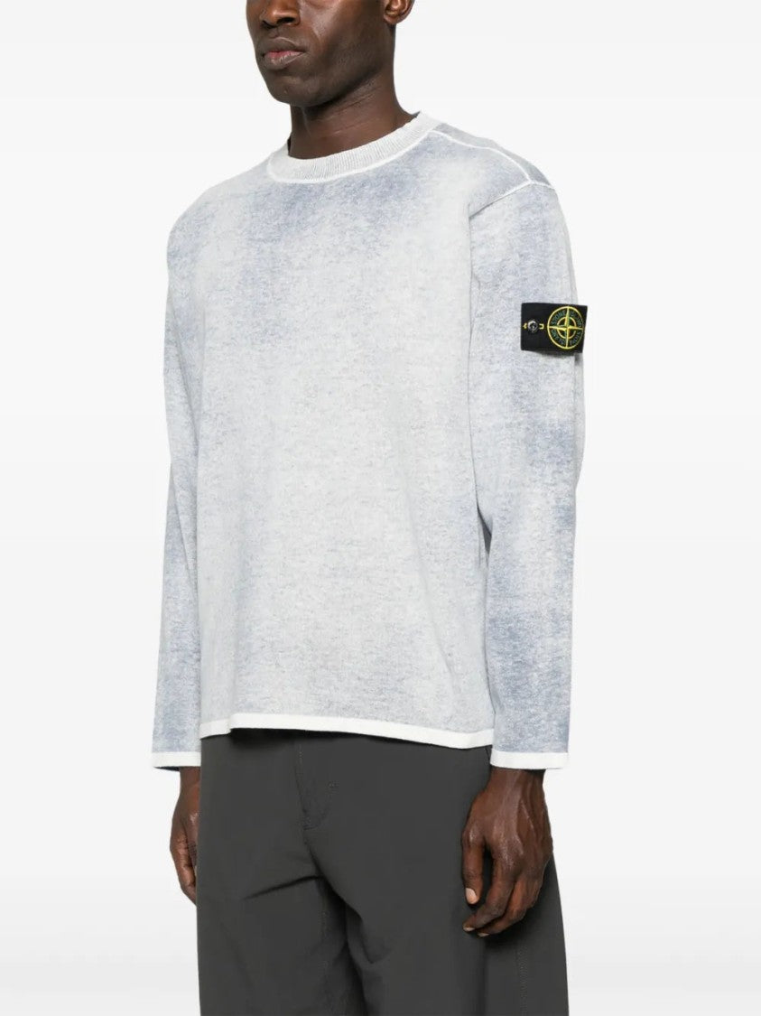 Stone Island Mélange-Effect Sweater
