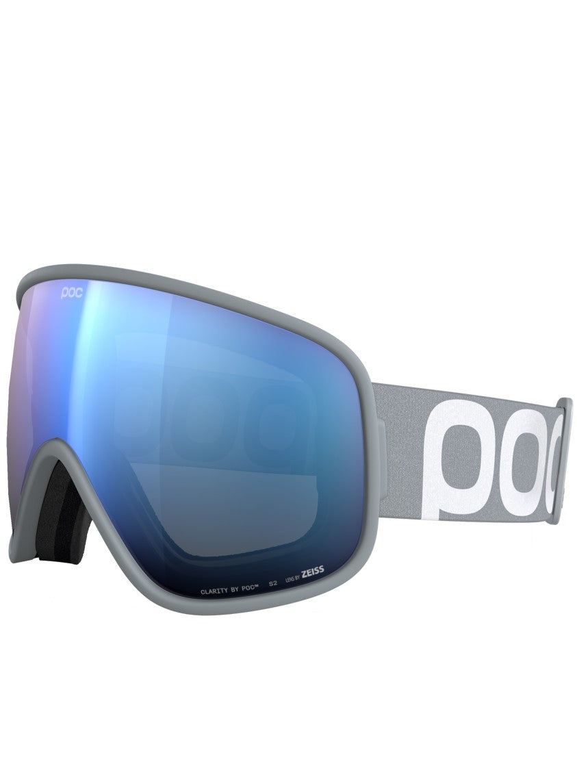 Poc Grey Vitrea Wraparound Blue Mirrored Goggle