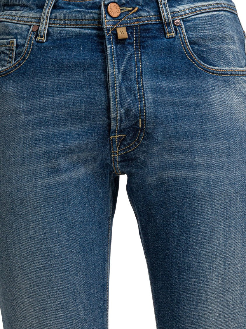 Jacob Cohen Classic Blue Jeans With Tailored Fit