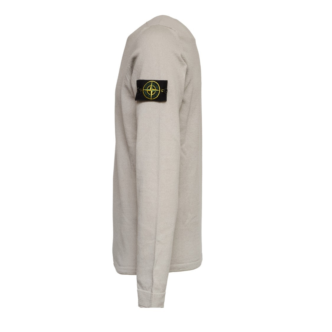 Stone Island Light Raw Hand Organic Cotton Sweater