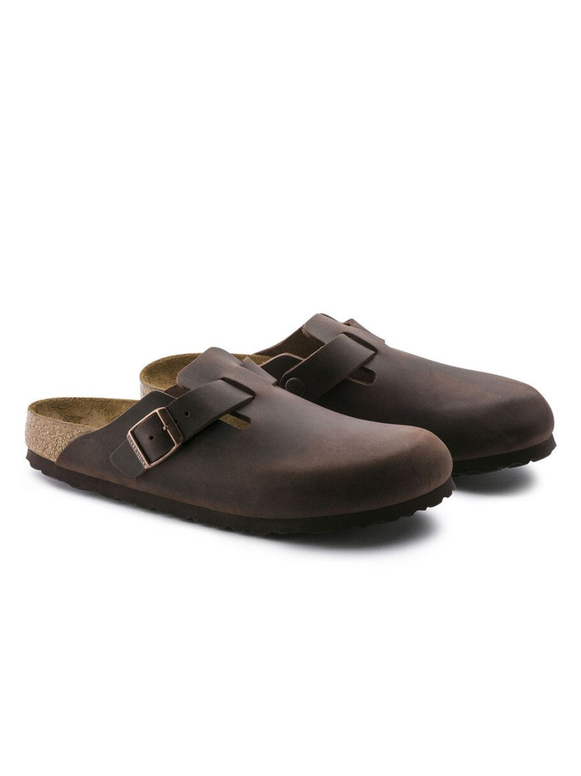 Birkenstock Comfort-Focused Oiled Nubuck Leather Sandals