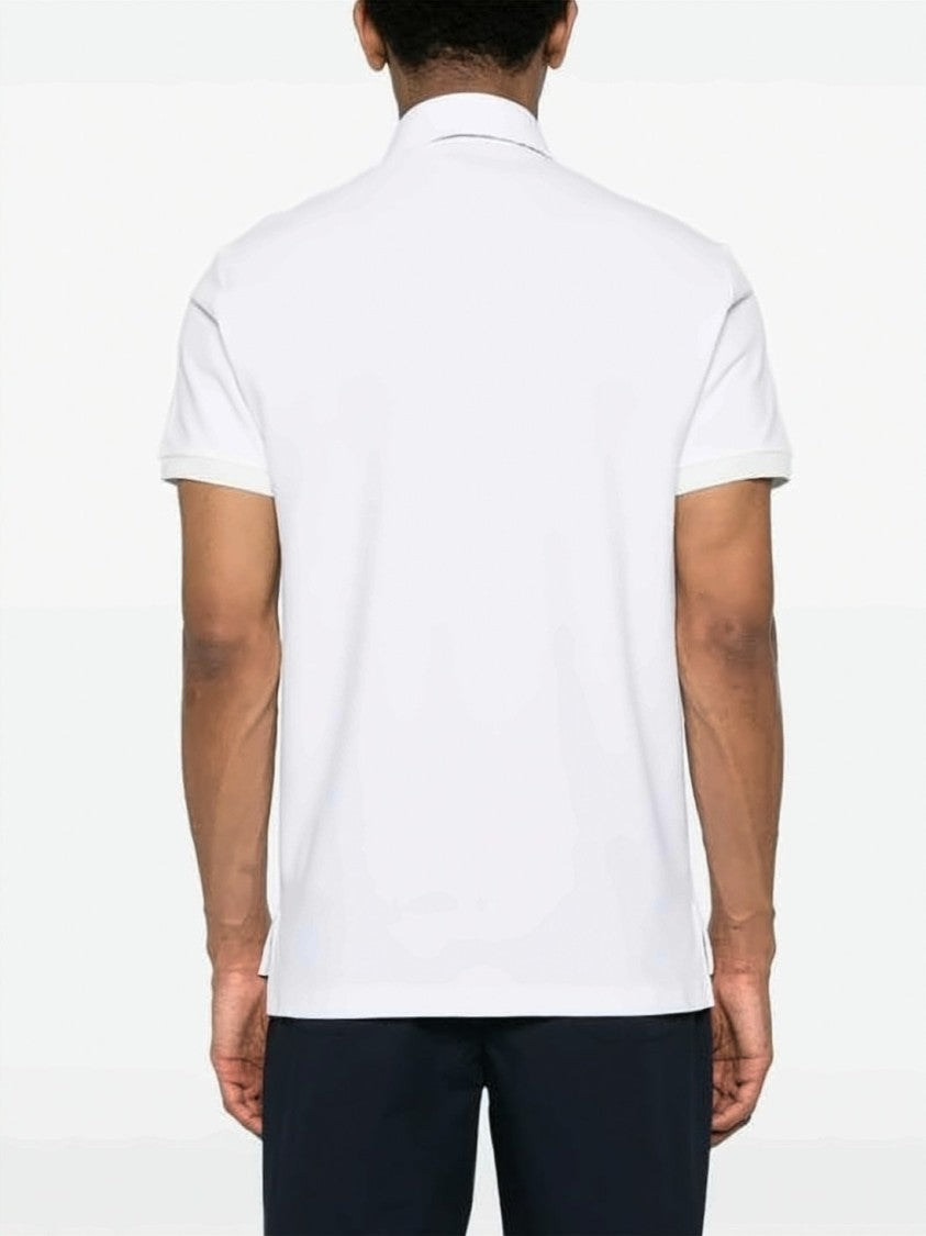 Etro Minimalist Short-Sleeve Polo Shirt With Traditional Collar