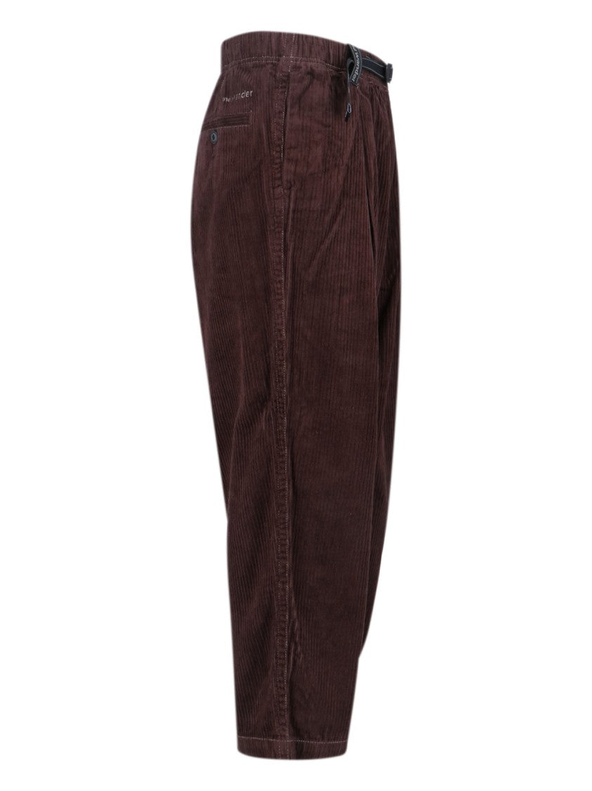 And Wander Classic Straight-Leg Trousers With Structured Waistband