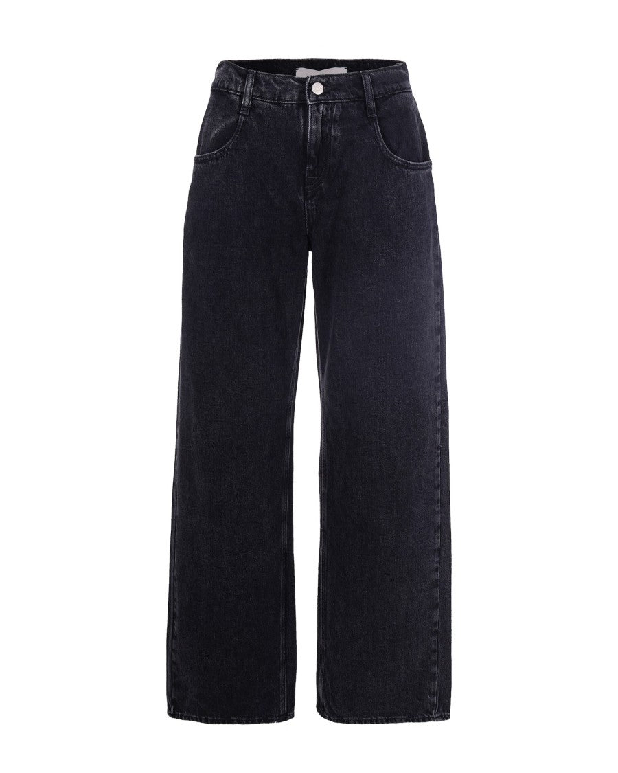 Cycle Wide-Leg Low-Rise Jeans