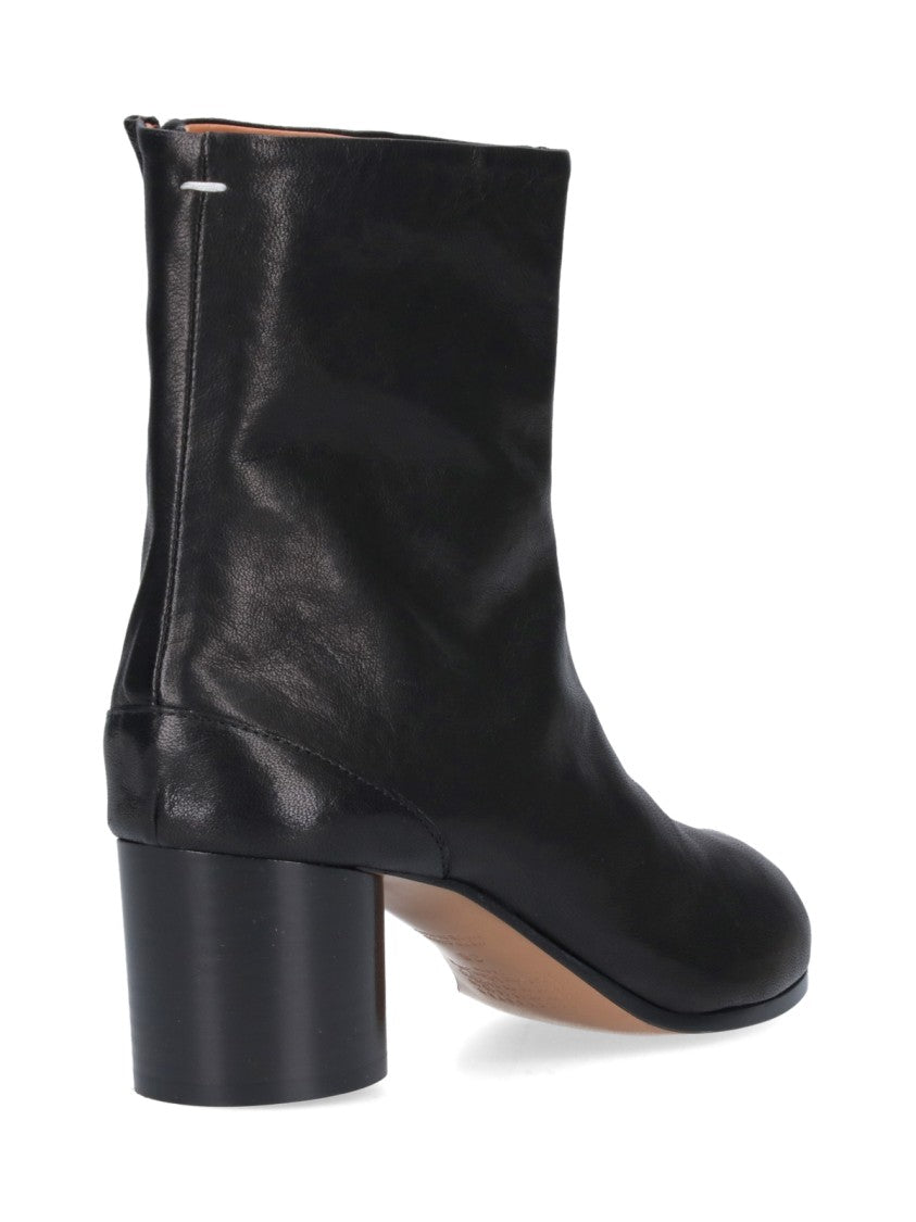 Maison Margiela Black Nappa Leather Tabi Boots