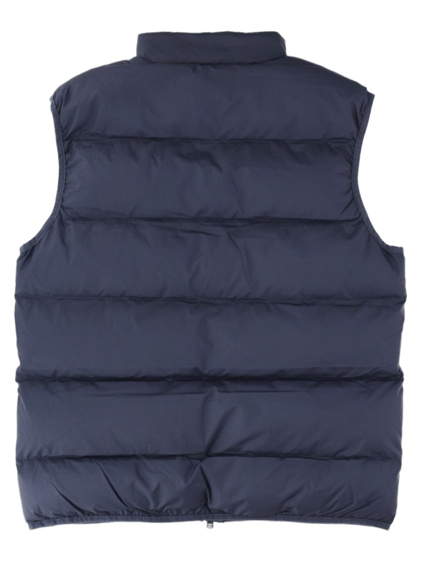 Fred Perry Padded High Collar Quilted Recycled Polyamide Vest