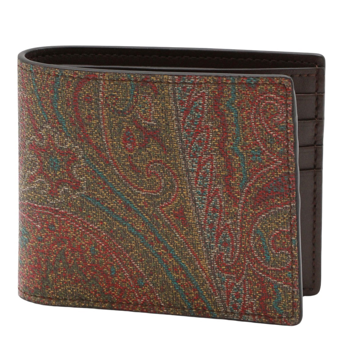 Etro Paisley Pattern Bifold Wallet