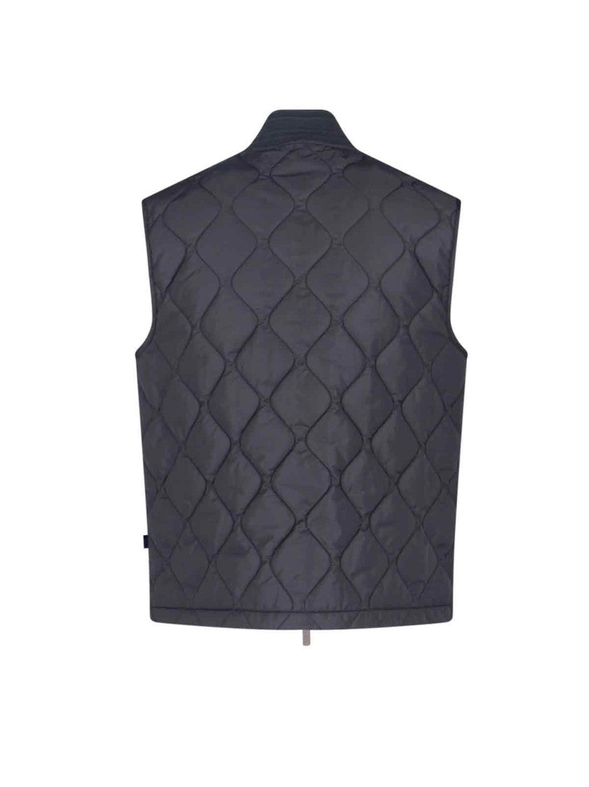 Burberry Structured Black Jacket With High Collar